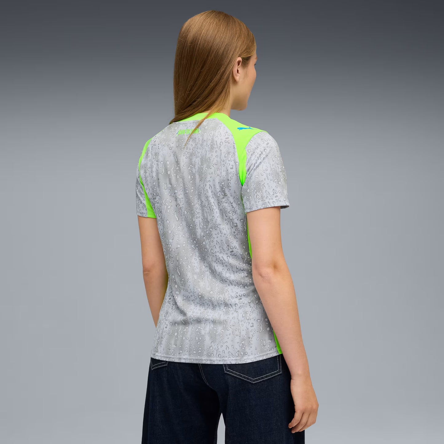 Manchester City Fourth 25/26 Feminina Puma - Cinza