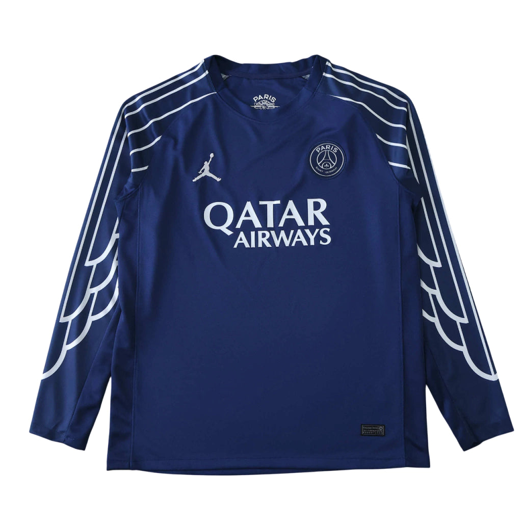 PSG Fourth 24/25 Manga Longa Torcedor Nike - Azul