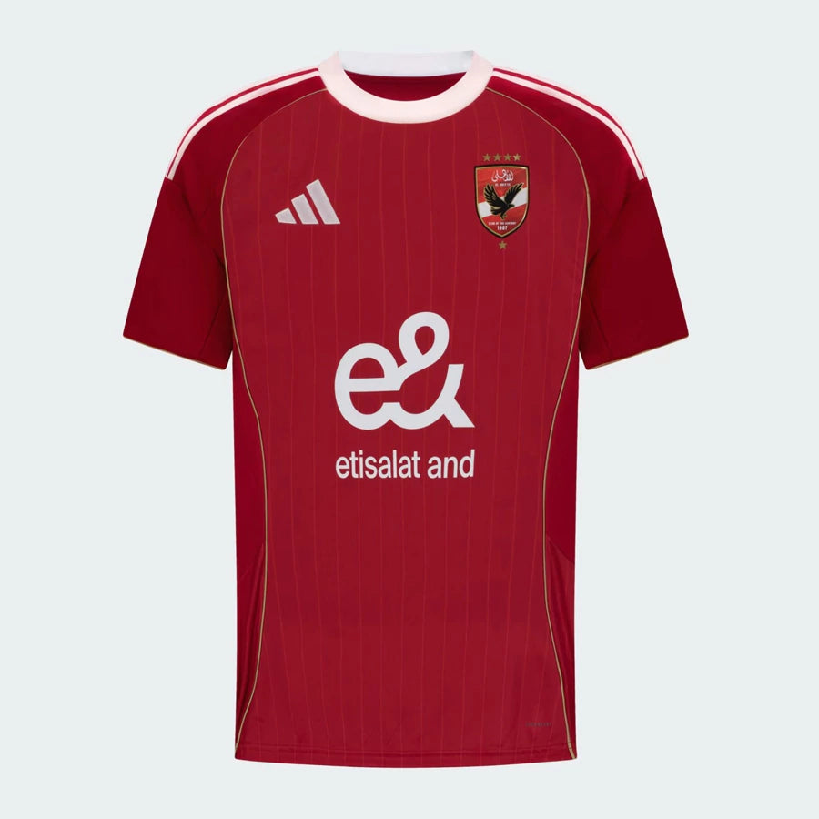 Al Ahly Home 25/26 Torcedor Adidas - Vermelho