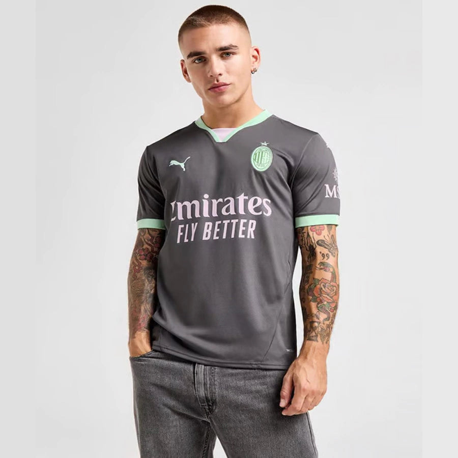 Milan Third 24/25 Torcedor Puma - Cinza