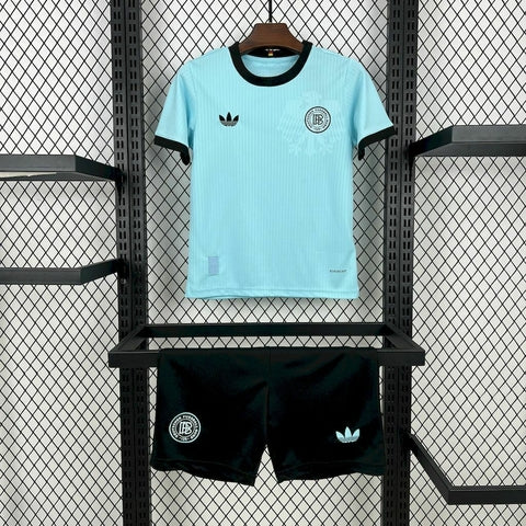 Kit Infantil Alemanha Goleiro 25/26 - Azul Claro