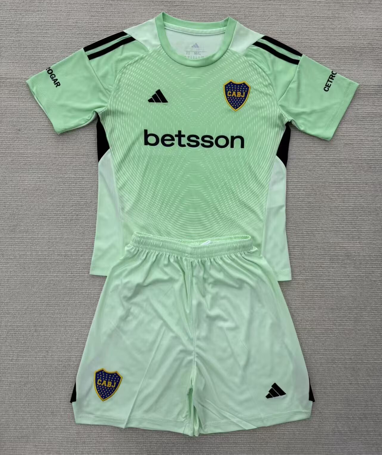 Kit Infantil Boca JRS Goleiro 25/26  - Verde