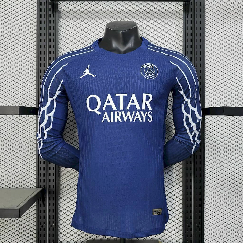 PSG Fourth 24/25 Manga Longa Jogador Nike - Azul