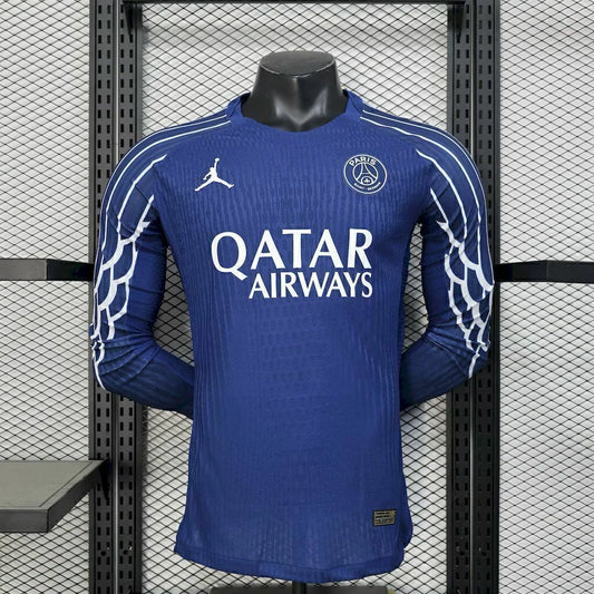 PSG Fourth 24/25 Manga Longa Jogador Nike - Azul