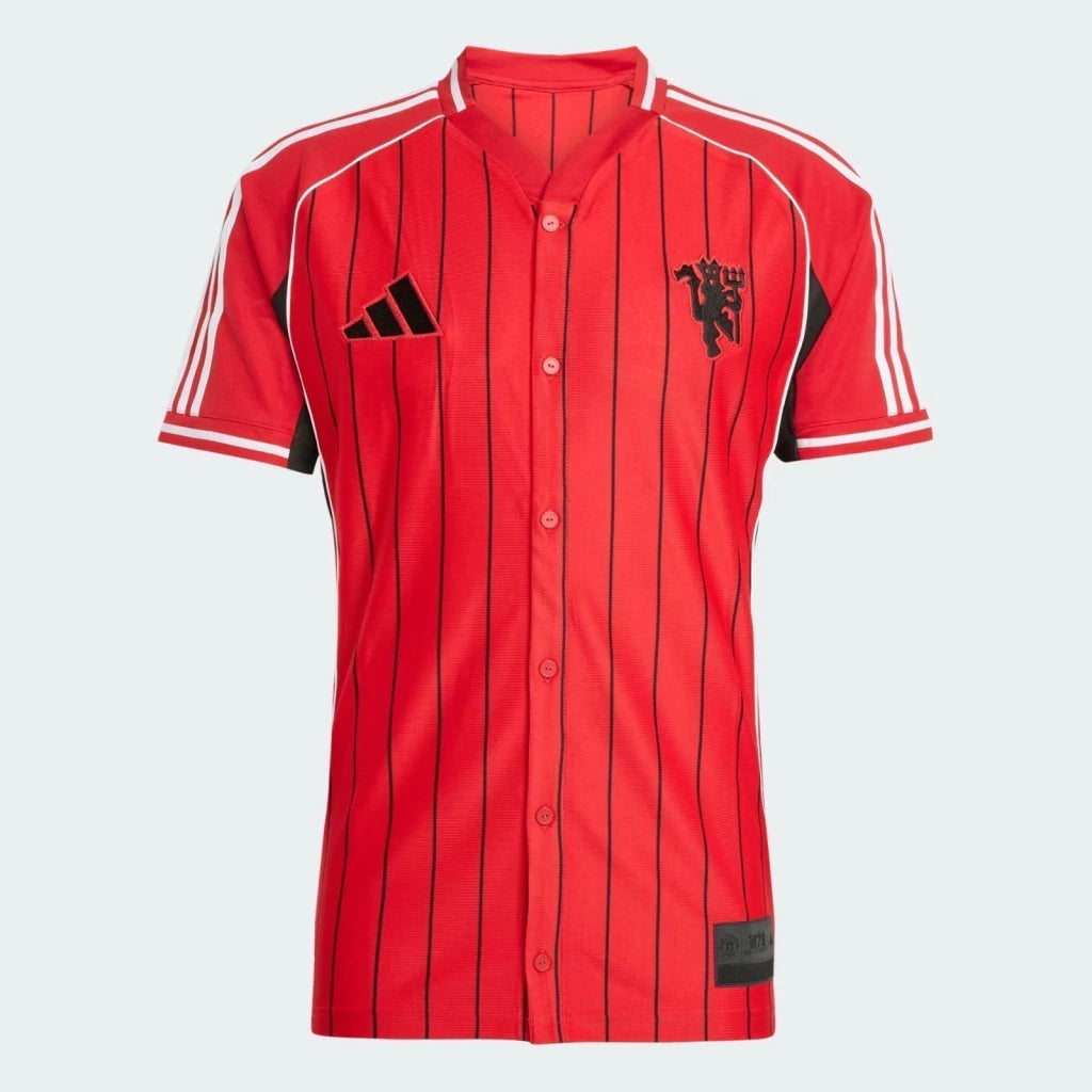 Manchester United Baseball 25/26 Torcedor Adidas - Vermelho