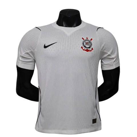 Corinthians Home 26/27 Jogador Nike Masculino - Branca